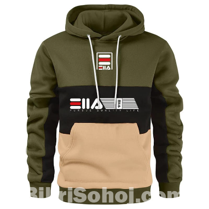 স্টাইলিশ কালার-ব্লক হুডি – কমফোর্ট আর ট্রেন্ড একসাথে!*